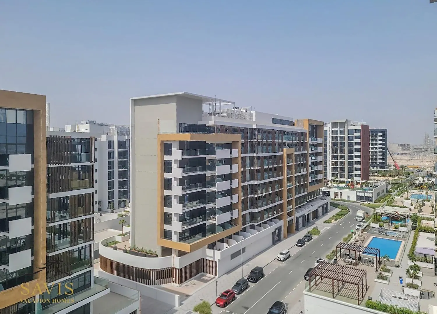 Cozy Brand New Studio In Meydan Dubaj 0*,